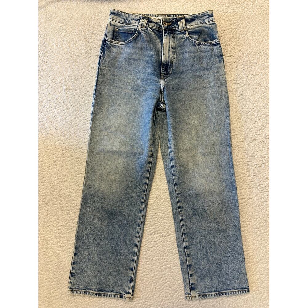 Zara Womens Wide Leg Jeans Size 8